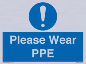 MP12987: Please Wear PPE