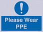 MP12987: Please Wear PPE