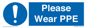 MP12987: Please Wear PPE