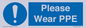 MP12987: Please Wear PPE