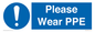 MP12987: Please Wear PPE