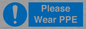 MP12987: Please Wear PPE
