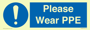 MP12987: Please Wear PPE