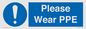 MP12987: Please Wear PPE