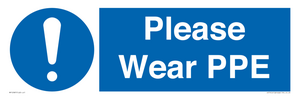 MP12987: Please Wear PPE