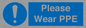 MP12987: Please Wear PPE