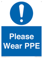 MP12987: Please Wear PPE
