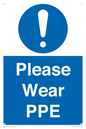 MP12987: Please Wear PPE
