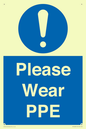 MP12987: Please Wear PPE
