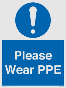 MP12987: Please Wear PPE