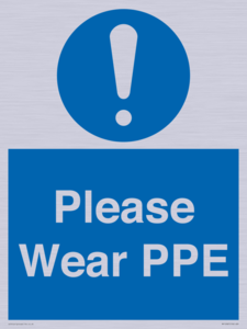MP12987: Please Wear PPE