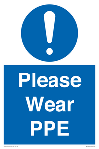 MP12987: Please Wear PPE