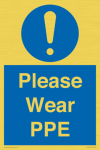 MP12987: Please Wear PPE