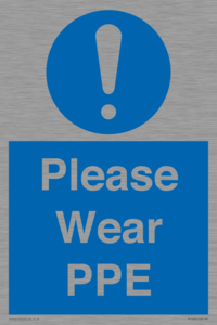 MP12987: Please Wear PPE
