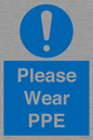 MP12987: Please Wear PPE