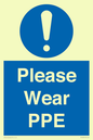 MP12987: Please Wear PPE