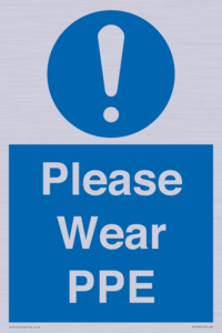 MP12987: Please Wear PPE
