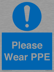 MP12987: Please Wear PPE