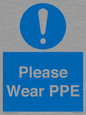 MP12987: Please Wear PPE
