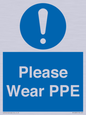 MP12987: Please Wear PPE