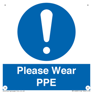 MP12987: Please Wear PPE
