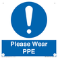 MP12987: Please Wear PPE