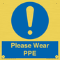 MP12987: Please Wear PPE