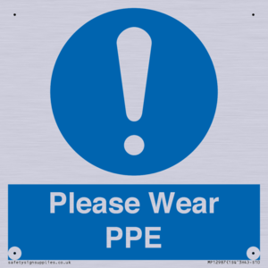 MP12987: Please Wear PPE