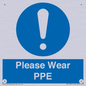 MP12987: Please Wear PPE