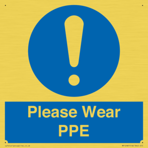 MP12987: Please Wear PPE