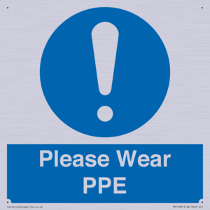 MP12987: Please Wear PPE