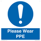 MP12987: Please Wear PPE