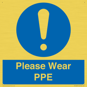 MP12987: Please Wear PPE