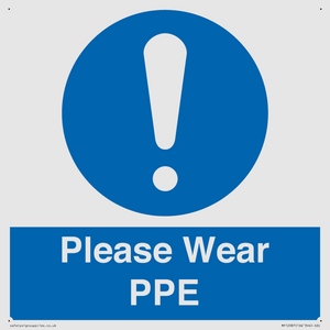 MP12987: Please Wear PPE