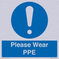 MP12987: Please Wear PPE