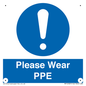 MP12987: Please Wear PPE