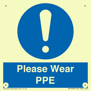 MP12987: Please Wear PPE