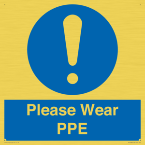 MP12987: Please Wear PPE