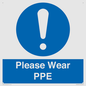 MP12987: Please Wear PPE