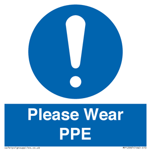 MP12987: Please Wear PPE