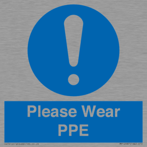 MP12987: Please Wear PPE