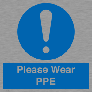 MP12987: Please Wear PPE