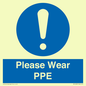 MP12987: Please Wear PPE