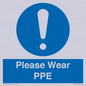 MP12987: Please Wear PPE