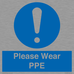 MP12987: Please Wear PPE
