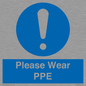 MP12987: Please Wear PPE