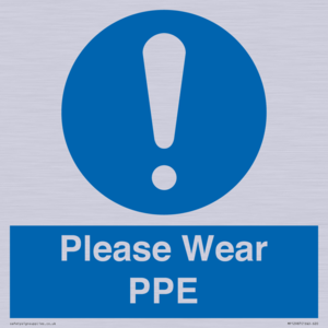 MP12987: Please Wear PPE