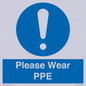 MP12987: Please Wear PPE