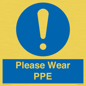MP12987: Please Wear PPE