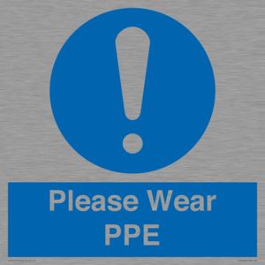 MP12987: Please Wear PPE